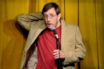 Comedian Geechy Guy performs during "The Dirty Joke Show" in the Kings Room at the Rio hotel-ca ...
