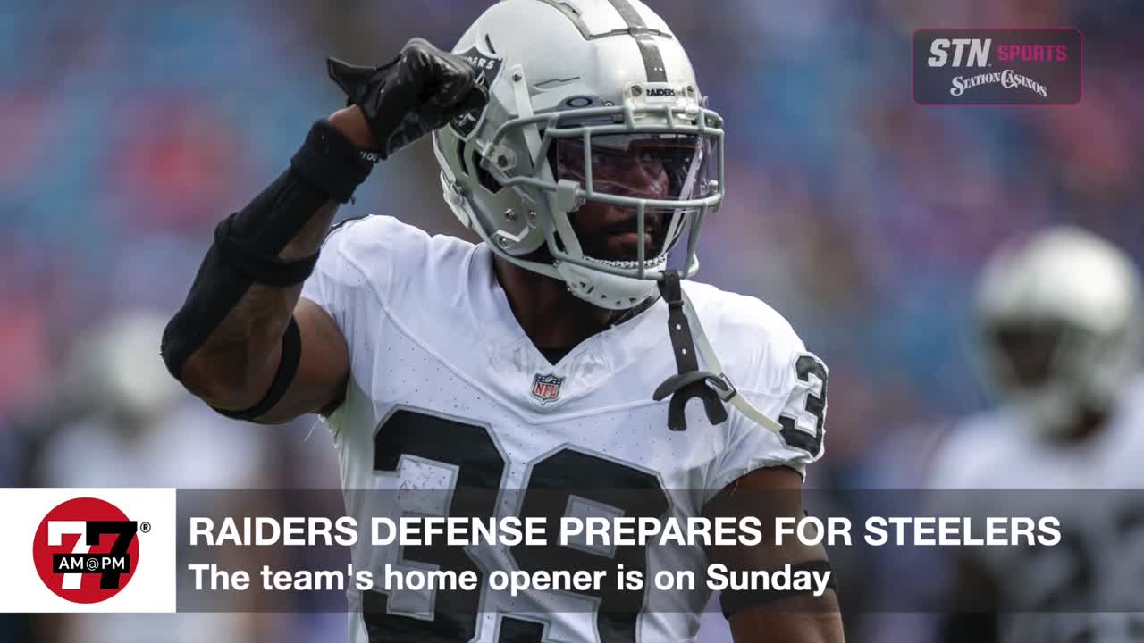Raiders defense prepares for Steelers